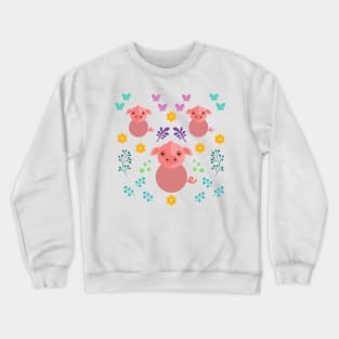 three little pigs Crewneck Sweatshirt